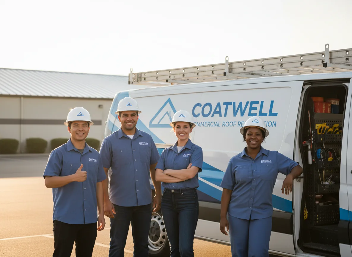 Commercial roof coating company in Linn Grove, IA